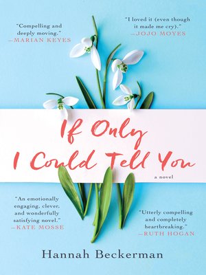 cover image of If Only I Could Tell You